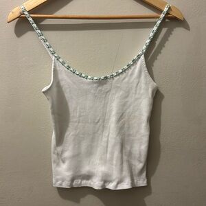 Rouje Paris tank top (has matching sweater) color white size 36